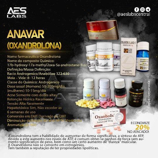 Comprar Oxandrolona - AES LABS