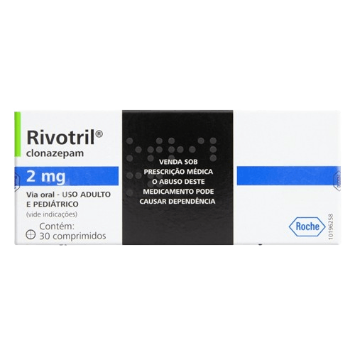 RIVOTRIL COMPRIMIDO 2MG 30CP - AES LABS
