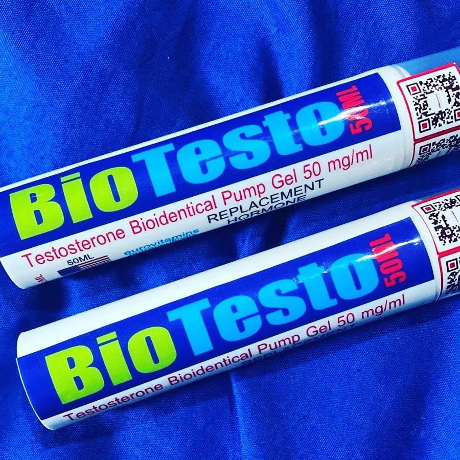 Testosterona em Gel 50mg Eurovitamins - AES LABS