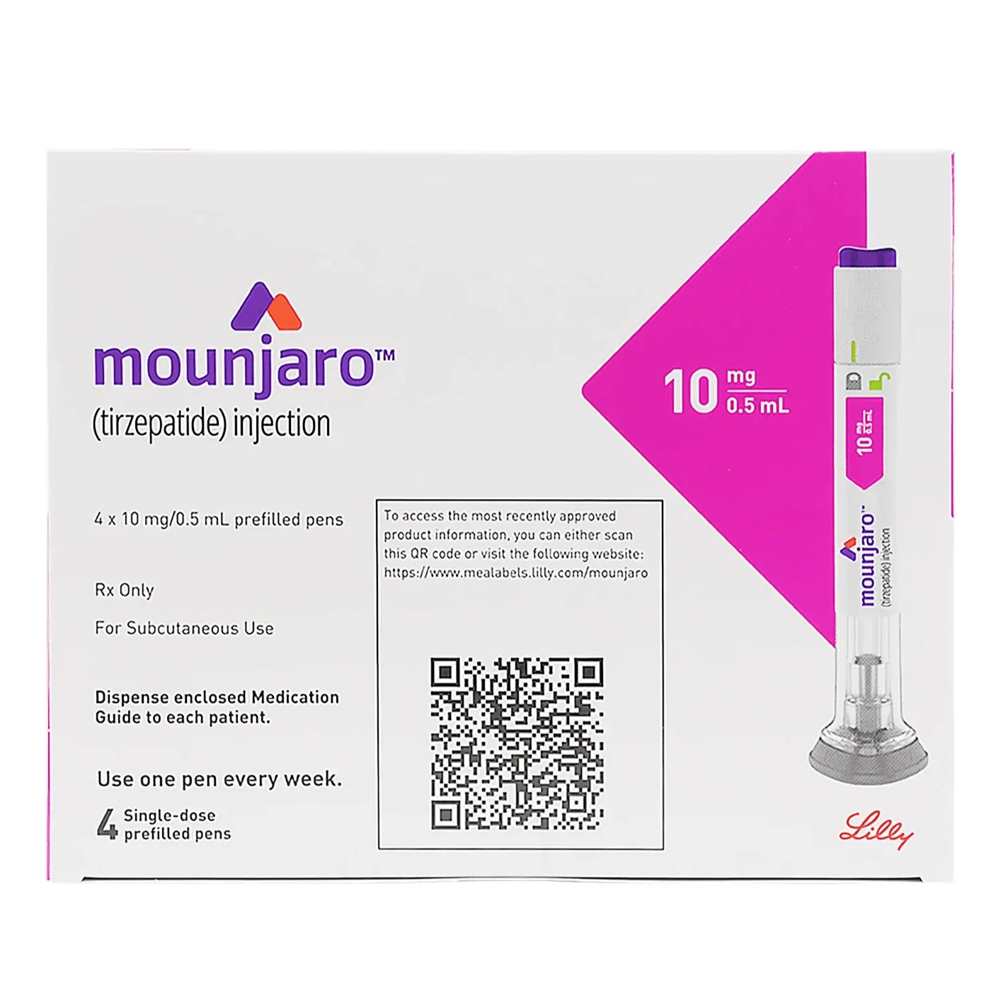 Mounjaro 10mg Tirzepatida Controle de Peso - AES LABS