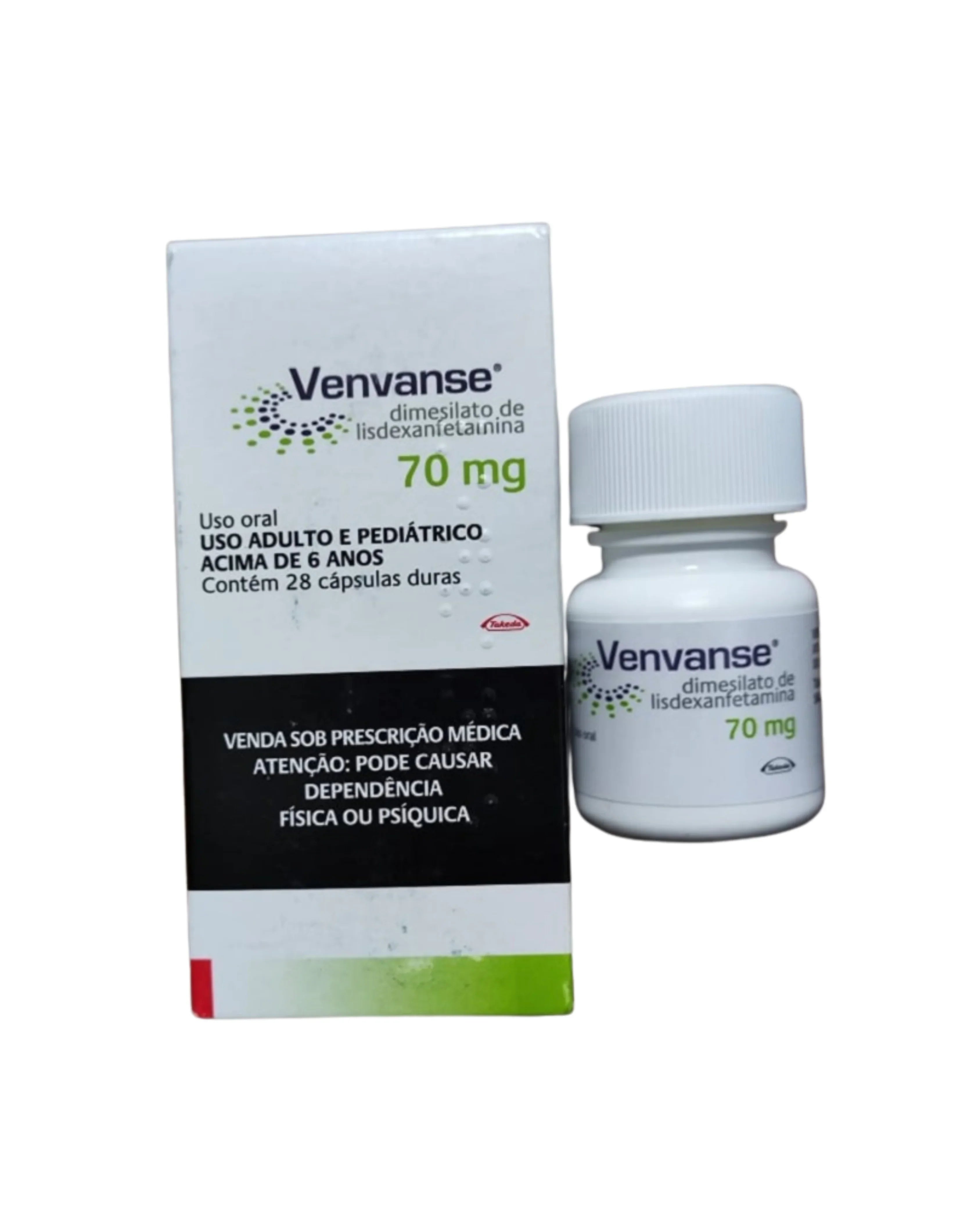 Venvanse Ético 70mg | 28caps - AES LABS