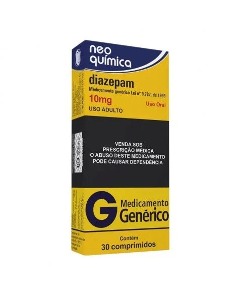 Diazepam 10mg | 30comp - AES LABS