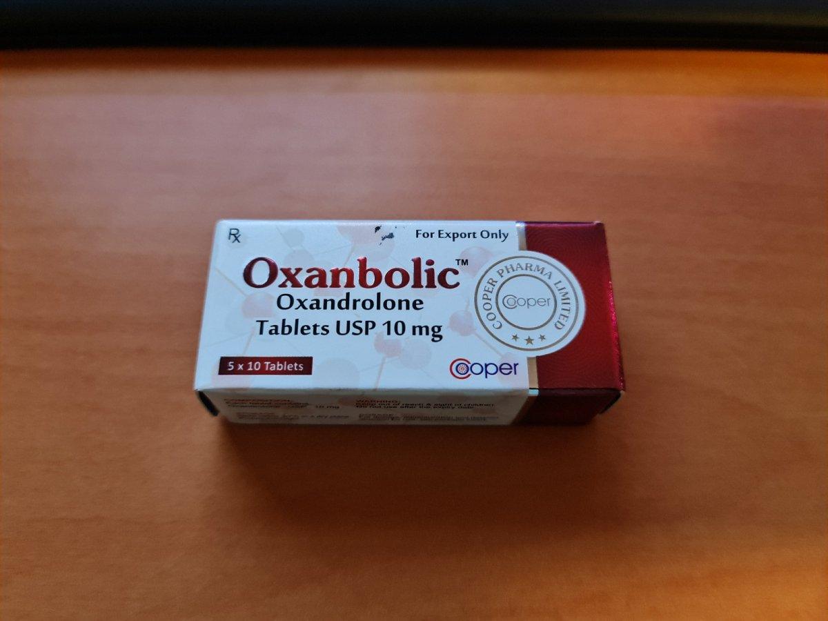 Oxandrolona 10mg Cooper Pharma | Oxanbolic 50 Comprimidos Original - AES LABS