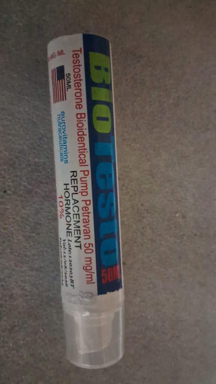 Testosterona em Gel 50mg Eurovitamins - AES LABS