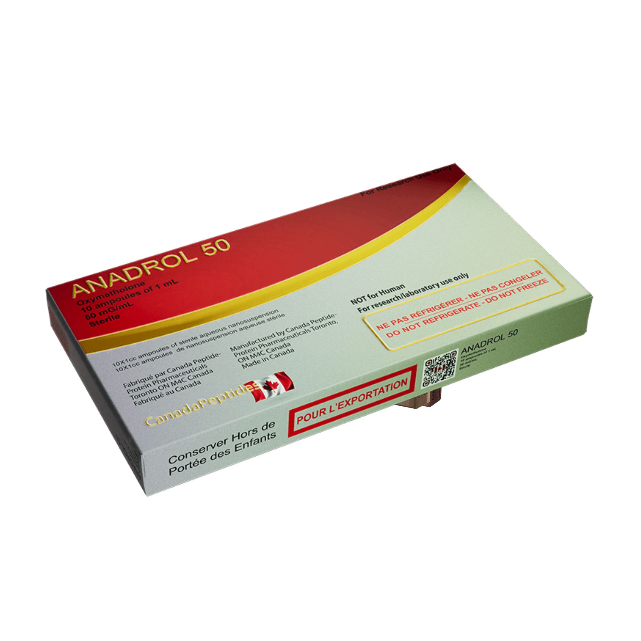 Hemogenin 50mg 10x 1ml Canadá Bio Labs - AES LABS