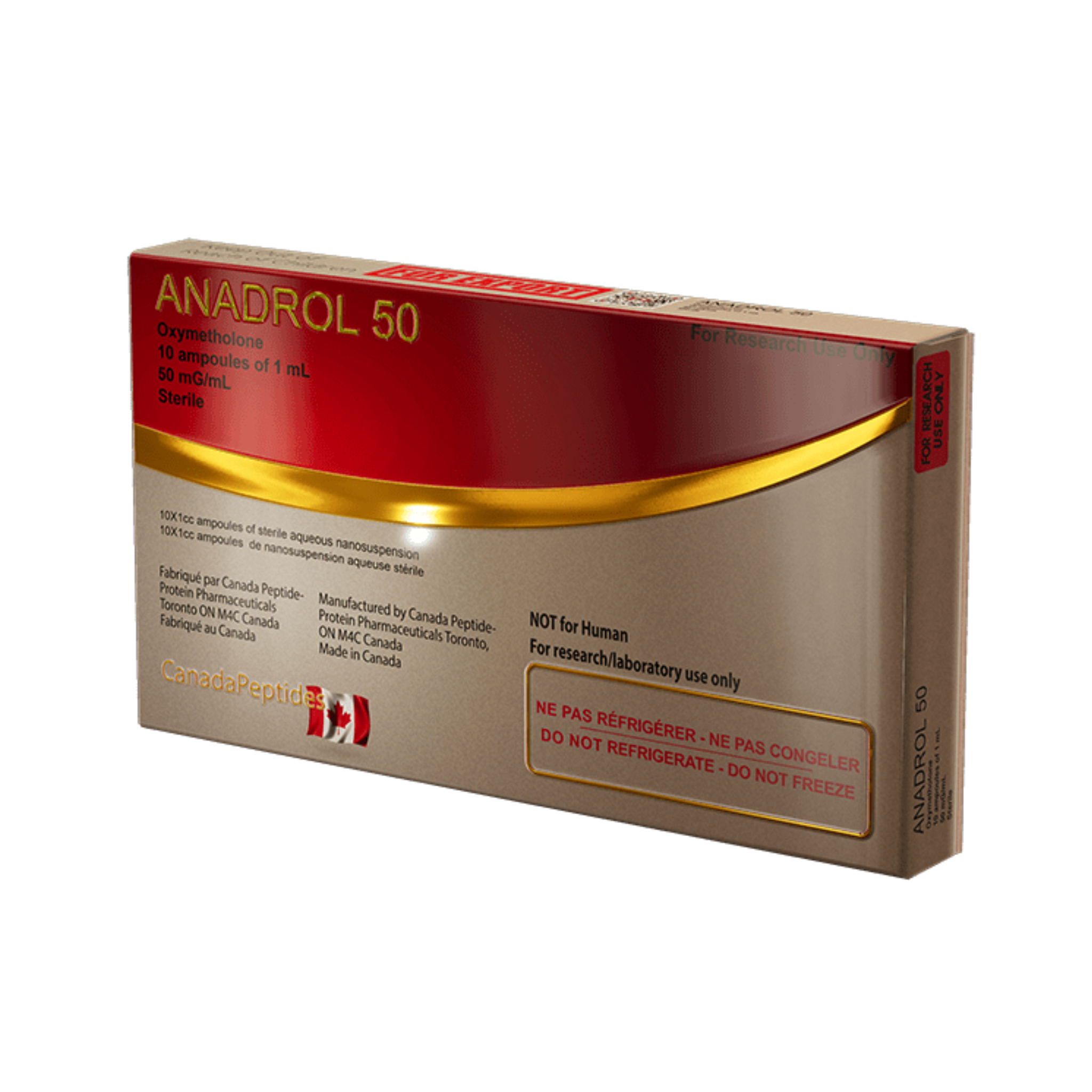 Hemogenin 50mg 10x 1ml Canadá Bio Labs - AES LABS