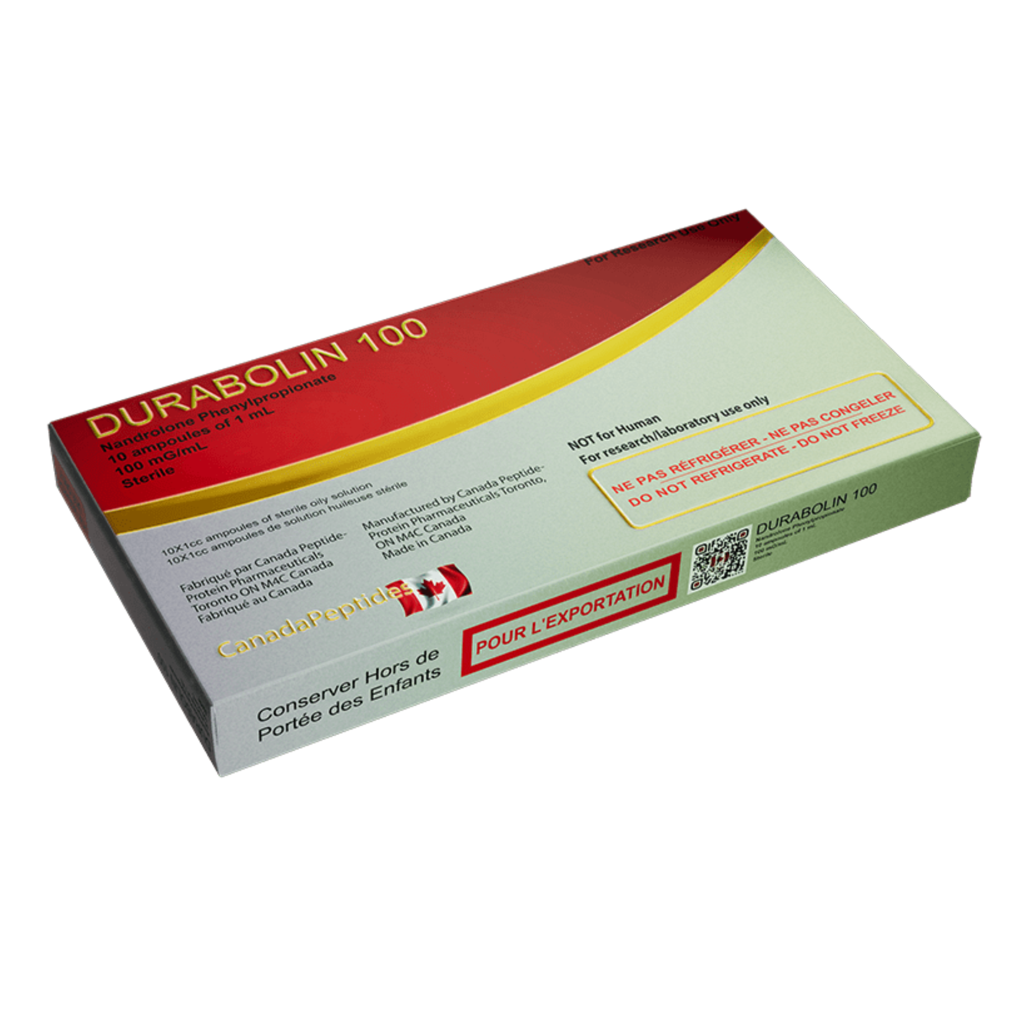 NPP 100mg 12x 1ml Canadá Bio Labs - AES LABS