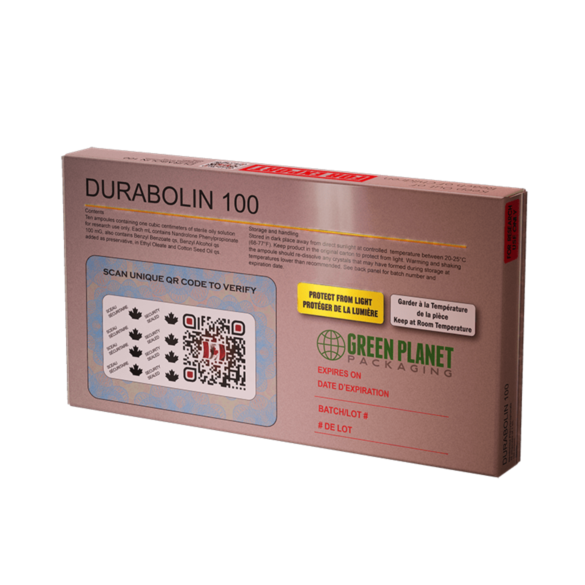 NPP 100mg 12x 1ml Canadá Bio Labs - AES LABS