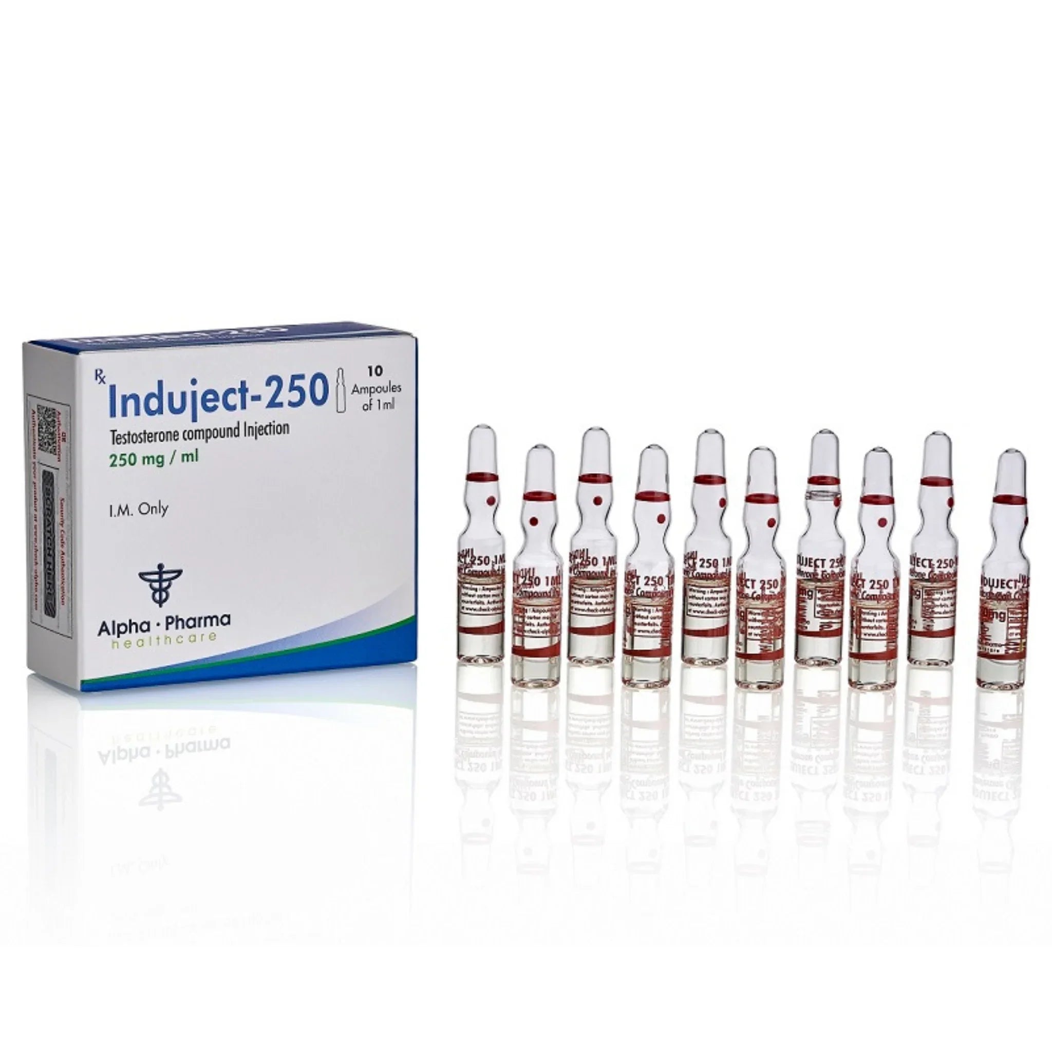 Durateston 10ml 250mg Alpha Pharma - AES LABS