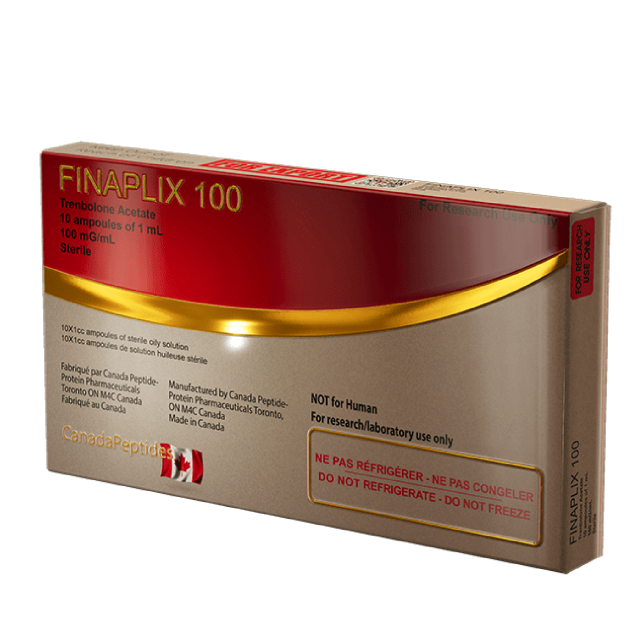 Trembolona Acetato 100mg 10x 1ml Canadá Bio Labs - AES LABS