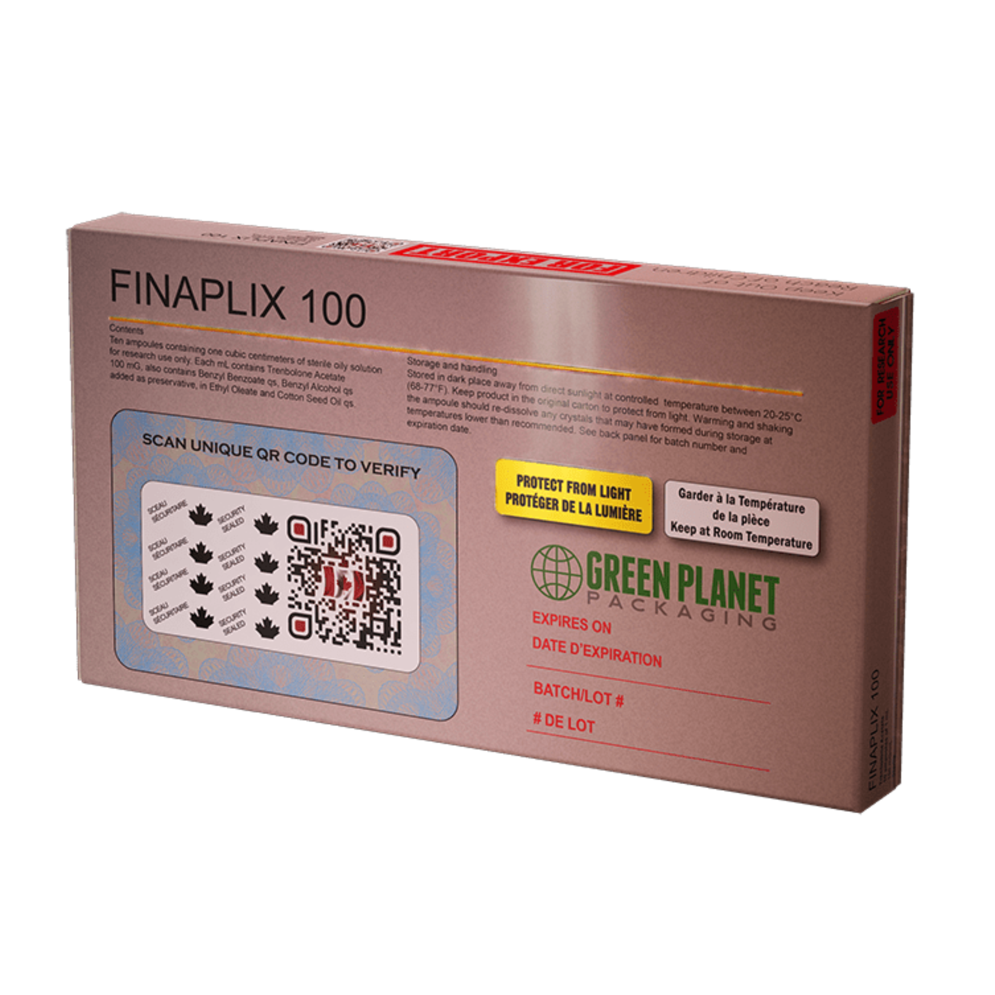 Trembolona Acetato 100mg 10x 1ml Canadá Bio Labs - AES LABS