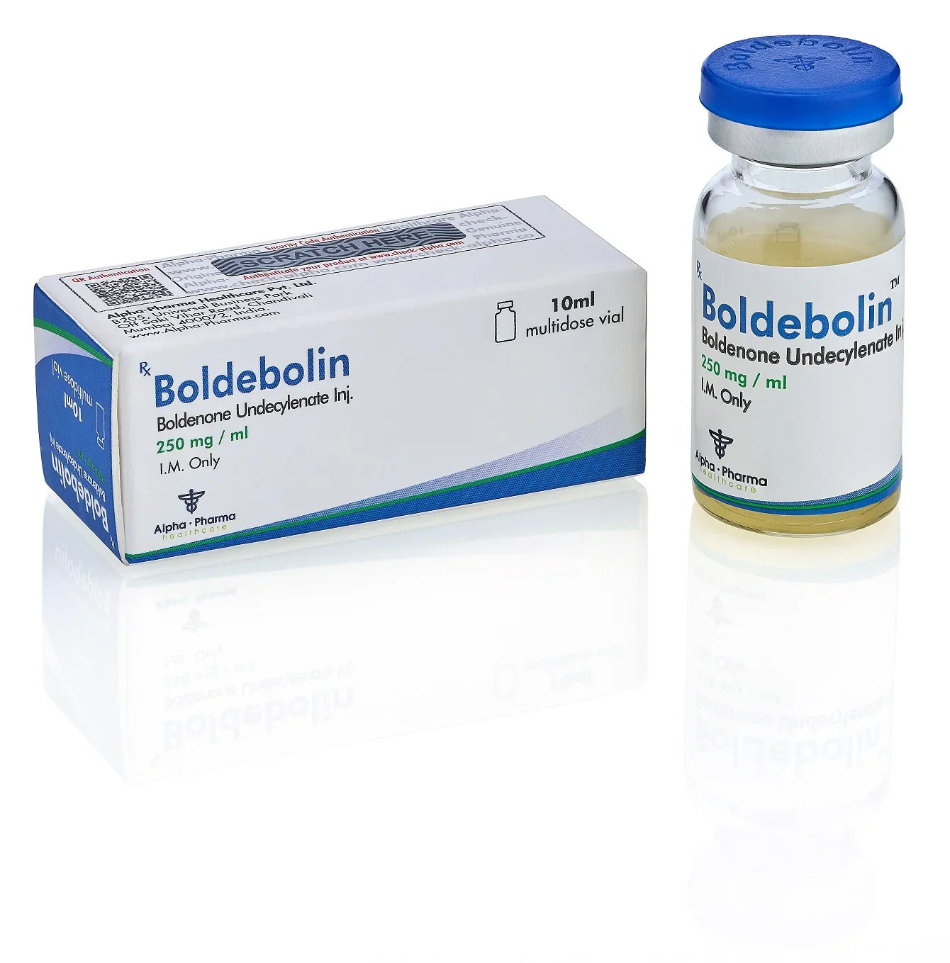 Boldenona 10ml 250mg Alpha Pharma - AES LABS