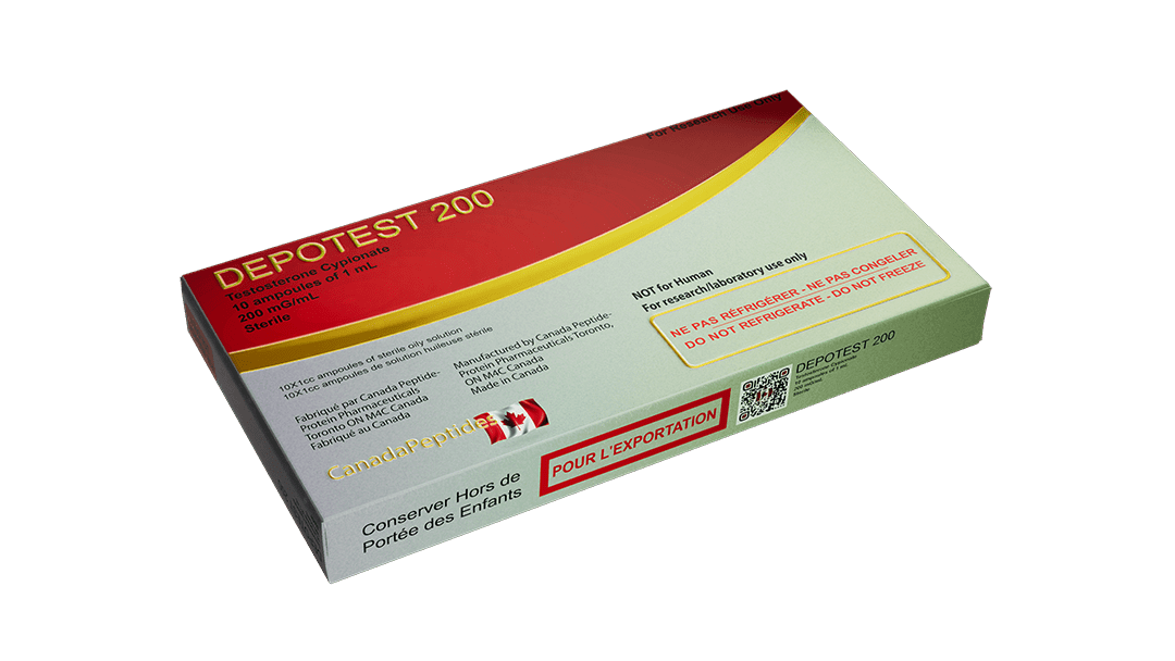 DEPOSTERON CANADÁ BIO LABS DEPOTEST 200 10X1ML - AES LABS