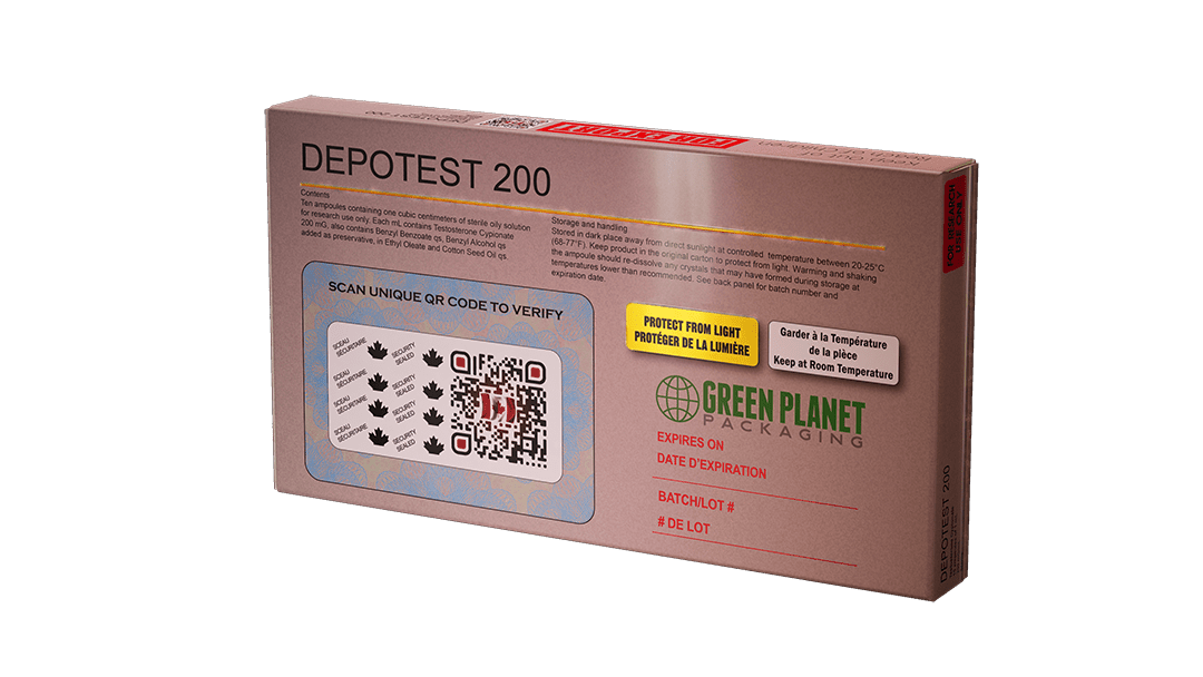 DEPOSTERON CANADÁ BIO LABS DEPOTEST 200 10X1ML - AES LABS