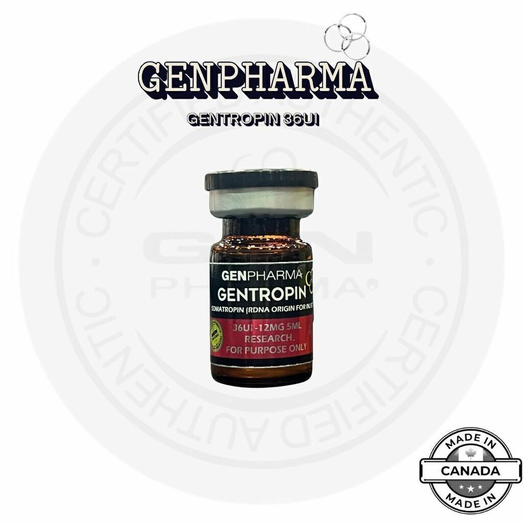 GENTROPIN 12MG HGH SOMATROPINA 36UI - AES LABS