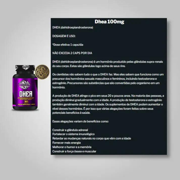 DHEA 100mg (100) - Dragon Elite - AES LABS