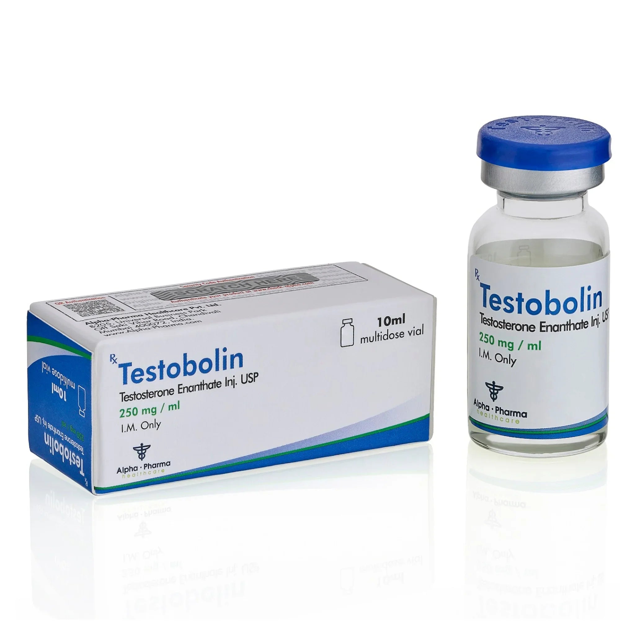 Enantato 10ml 250mg Alpha Pharma - AES LABS