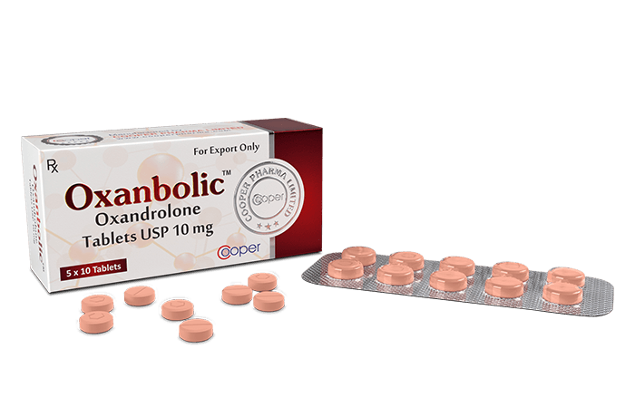 Oxandrolona 10mg Cooper Pharma | Oxanbolic 50 Comprimidos Original - AES LABS
