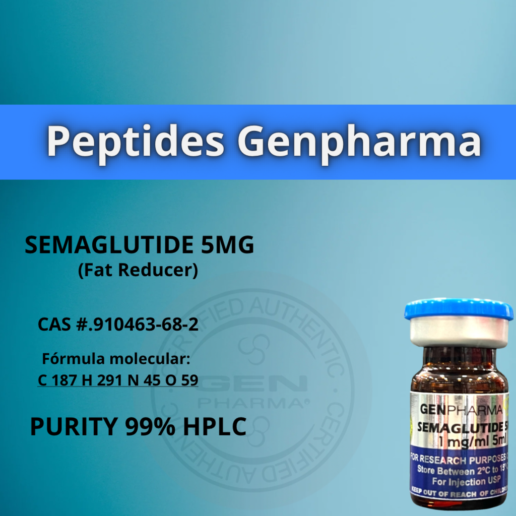 Semaglutide (GLP-1) 5MG Emagrecimento Genpharma - AES LABS