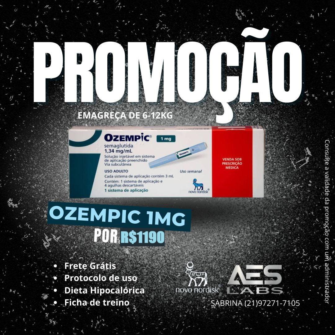 OZEMPIC 1MG PROMOÇÃO - AES LABS