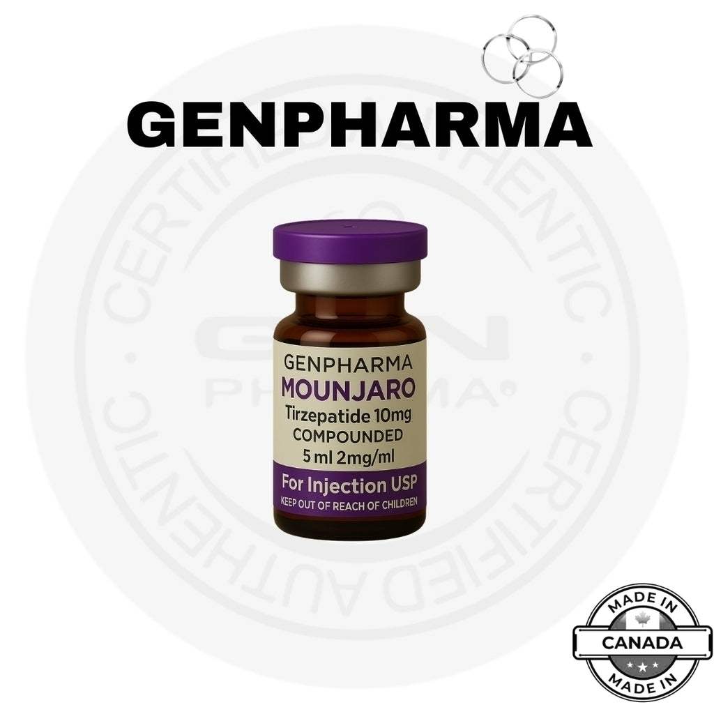 Tirzepatide (GLP-1) (GIP) 10mg Emagrecimento Genpharma - AES LABS