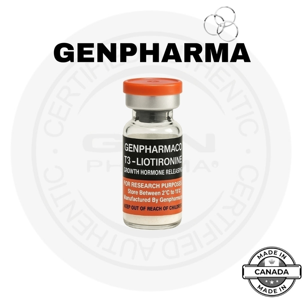 T3-LIOTIRONINE 10mg + Diluente Perda de Gordura Genpharma - AES LABS