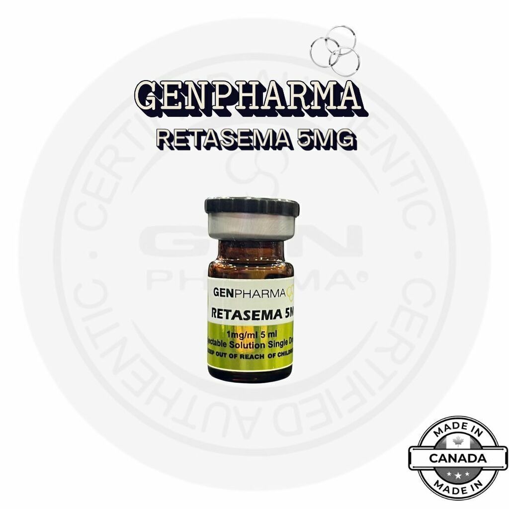 Retasema Retatrutide + Semaglutide 5mg (Emagrecimento) Genpharma - AES LABS